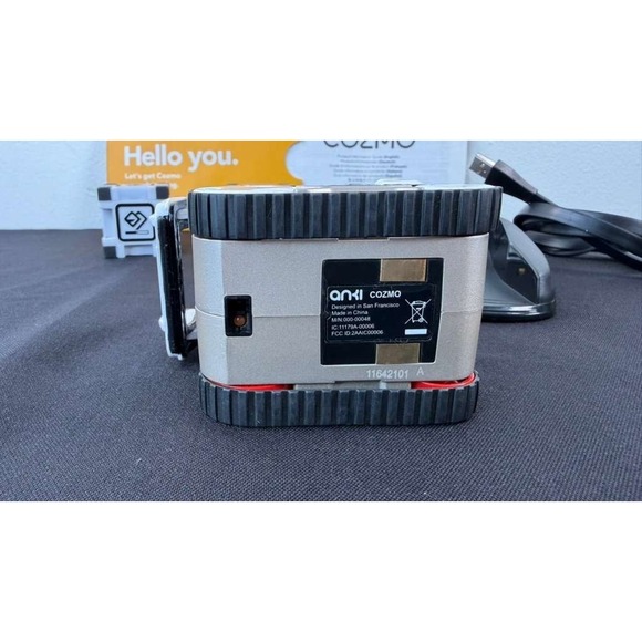 Anki Cozmo Robot Educational Toy 3 Cubes 1 Charger w/ Face Recognition Charger - Picture 11 of 15